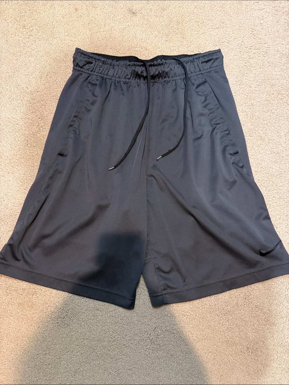 Nike Black Men's Performance Mesh Athletic Shorts